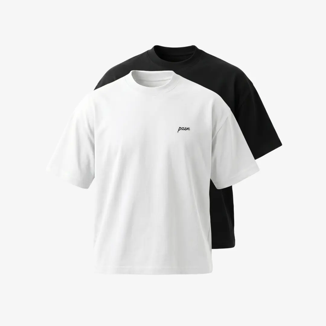 PAEN Oversize 2'li T-shirt Paketi