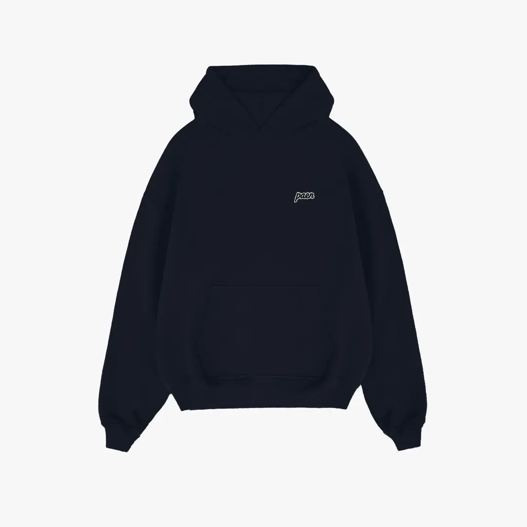 PAEN Basic Unisex Hoodie (İnce Kumaş) - Koyu Lacivert