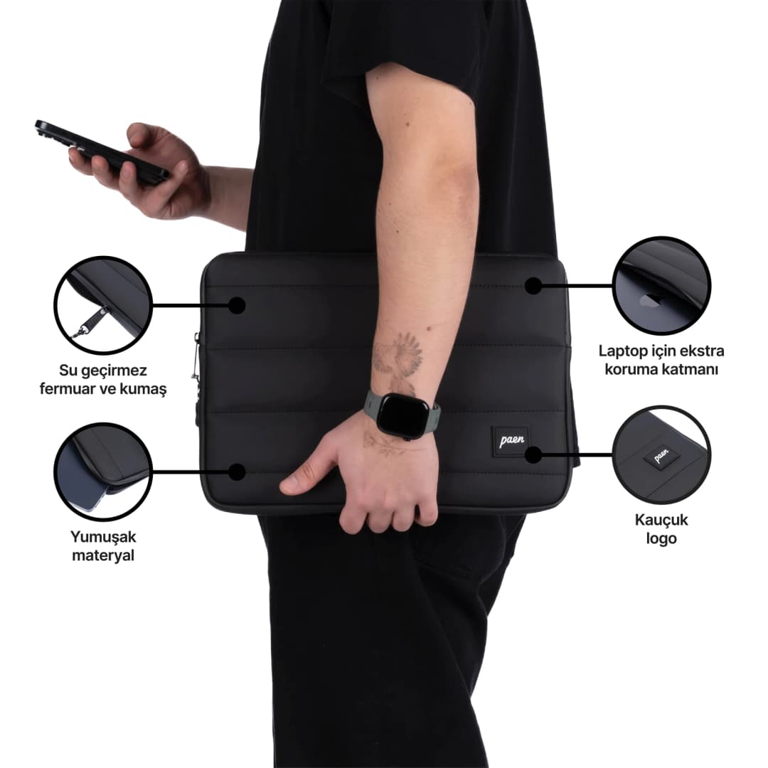 PAEN Puffer Laptop Kılıfı