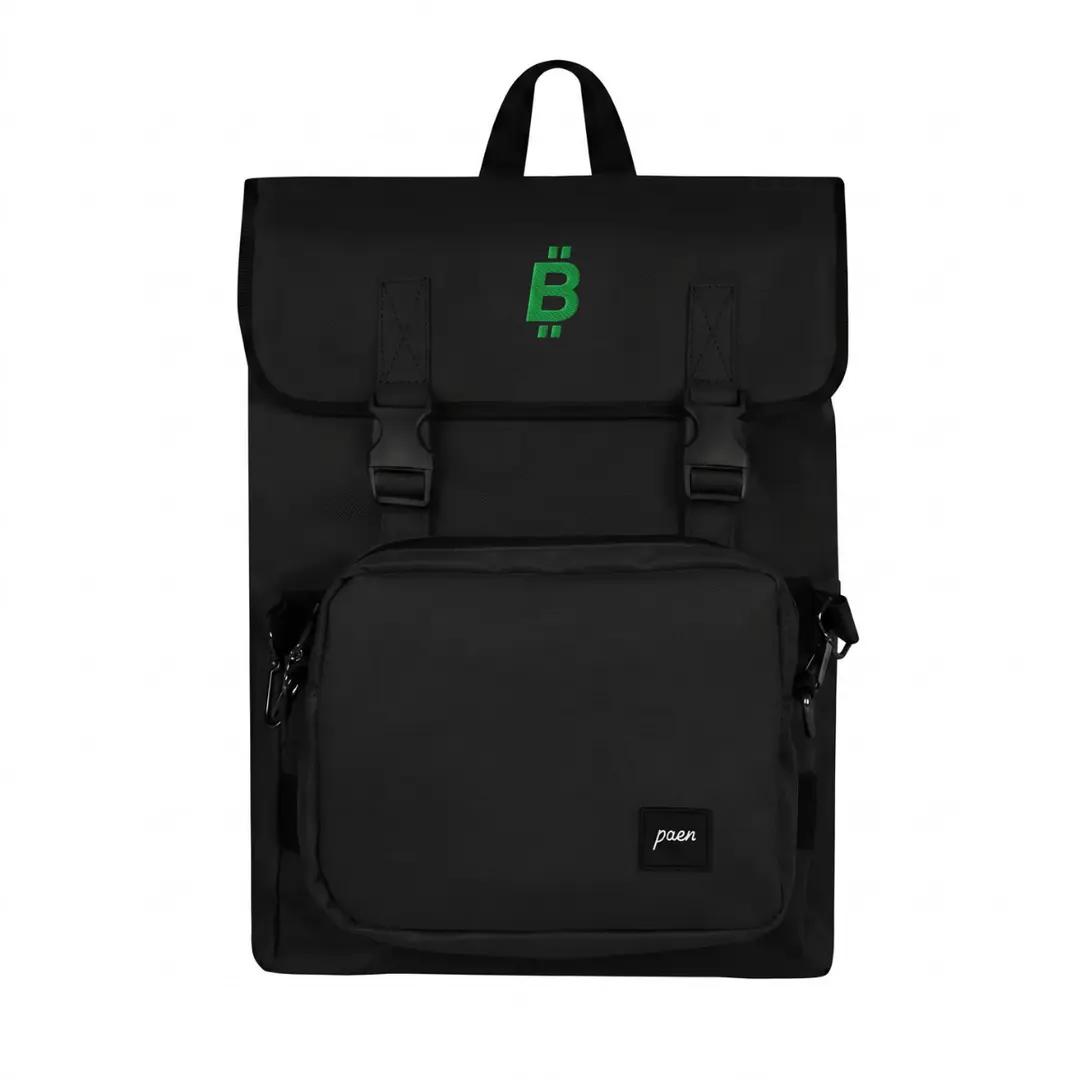Custom printed backpack with diving gear